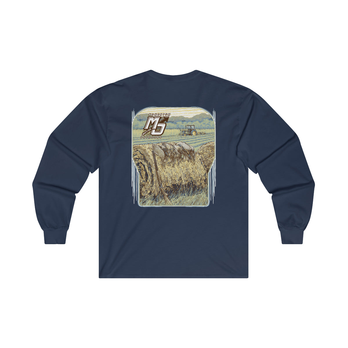 Haybale Pile Long-Sleeve Tee
