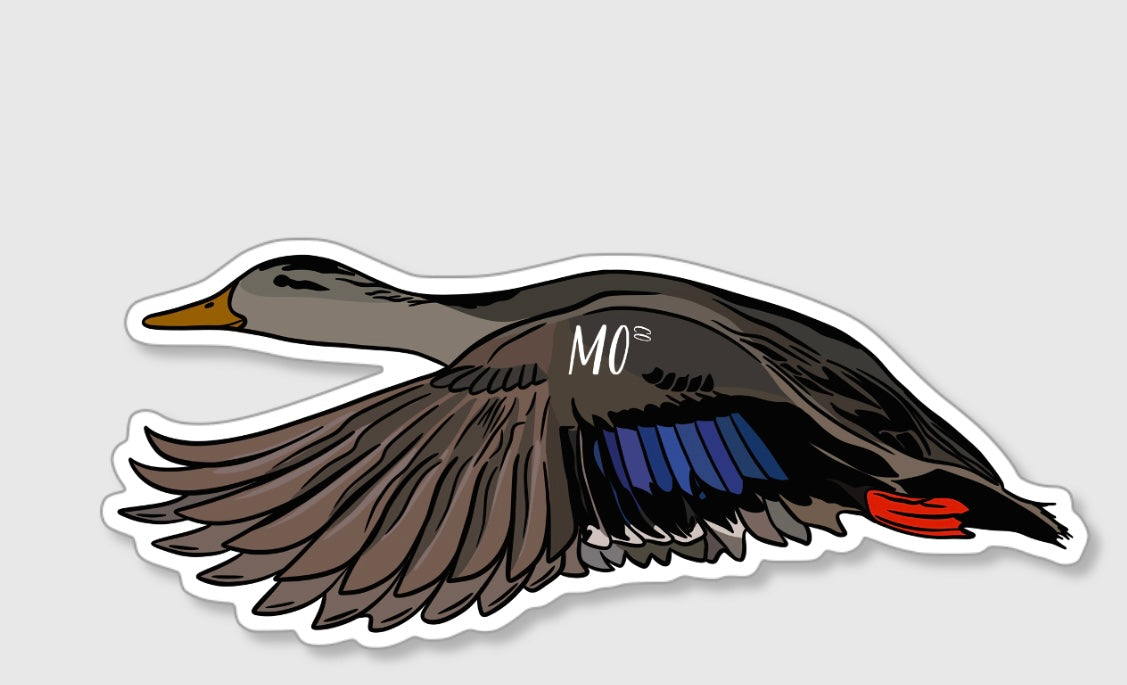 Black Duck Sticker