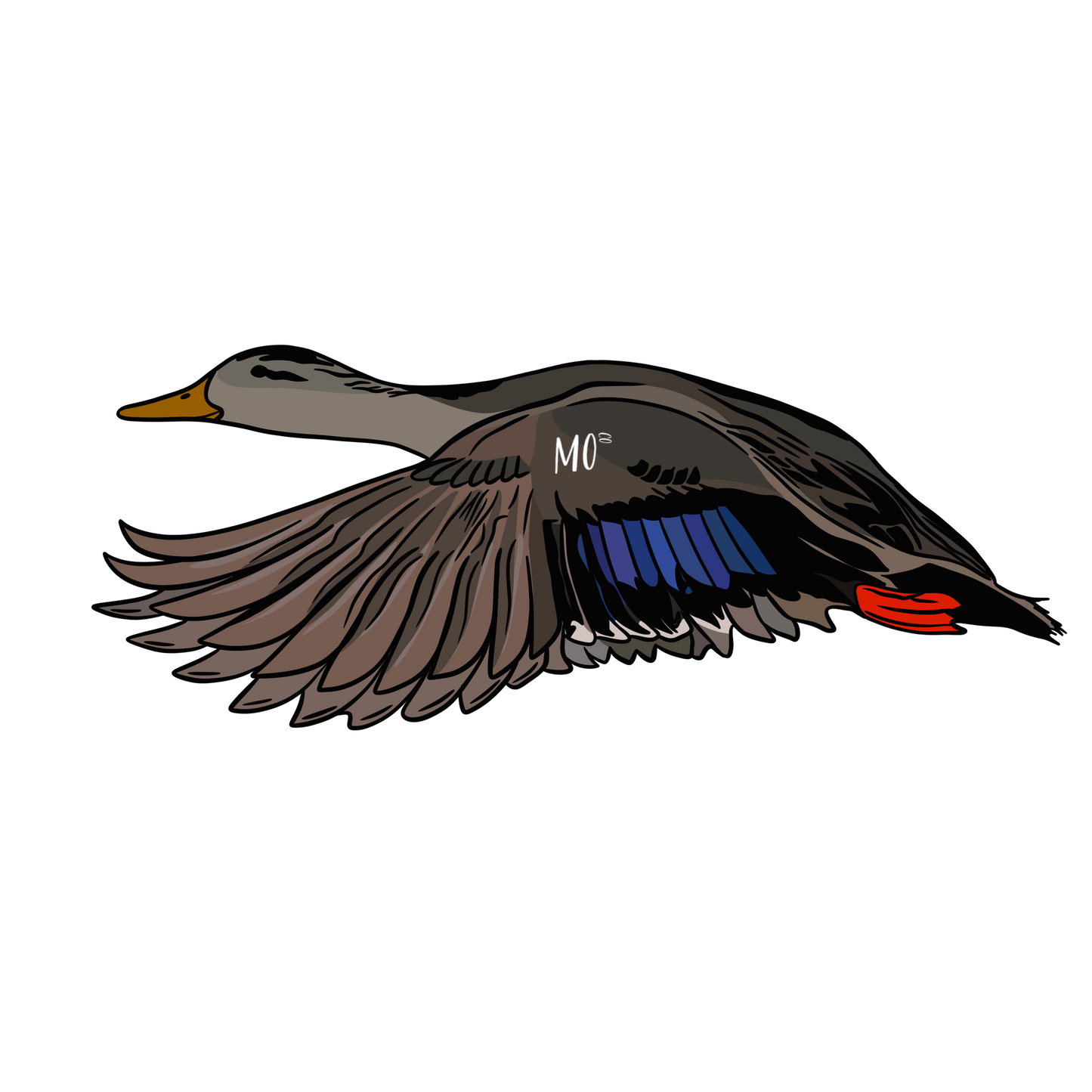 Black Duck Sticker