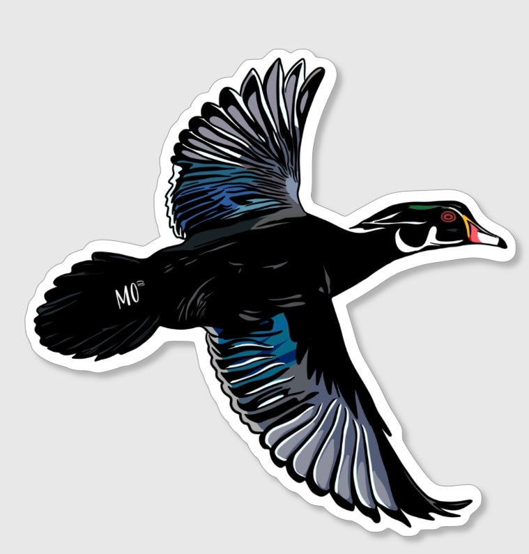 Wood Duck Sticker